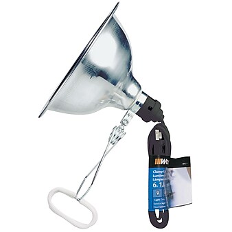 Woods® Flood/Clamp Lamp, 150 Watt, 6' Cord