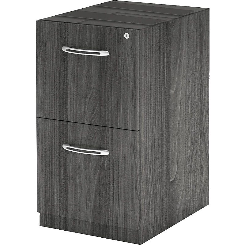 Safco Aberdeen Credenza Pedestal, 20"D, Gray Steel (AFF20LGS) image 1