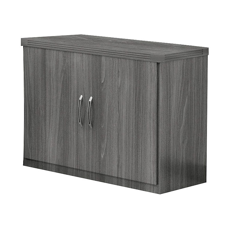 Safco 29 1/2"H Aberdeen Storage Cabinet, Gray Steel (ASCLGS) image 1