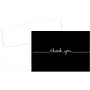 Great Papers Grace Matte Personal Thank You Notecards, Black, 50/Pack (2015072)~#|#~s1014329_sc7