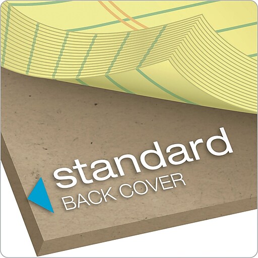 TOPS™ The Legal Pad™ Legal Pad, 81/2" x 113/4, Yellow, Legal/Wide