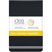Oxford Idea Collective Top-Bound Mini Softcover Journal, 3-1/2" x 5-1/2", Legal Ruled, Black, 96 Sheets/Pad (56885)