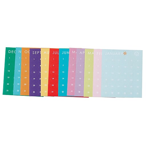 Erin Condren Colorful Date Dots, 12 Sheets (1582097) at Staples
