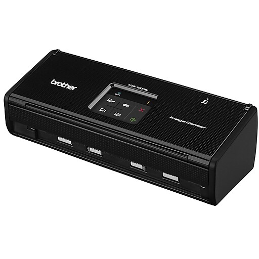 Brother ADS1000W Compact Color Wireless Desktop Scanner Staples
