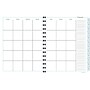 Kahootie Co Undated Monthly Calendar, 9" x 11.5", Teal Design (ITKCTD)~#|#~s1015566_sc7
