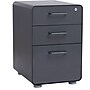 Poppin Stow 3 Drawer Vertical File, Charcoal, Letter/Legal, 15.75''W (103536)~#|#~s1017029_sc7