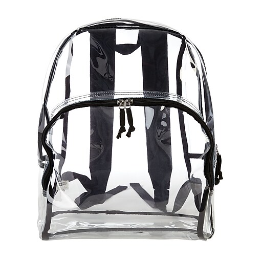 Staples Backpack, Solid, Clear (54935) at Staples