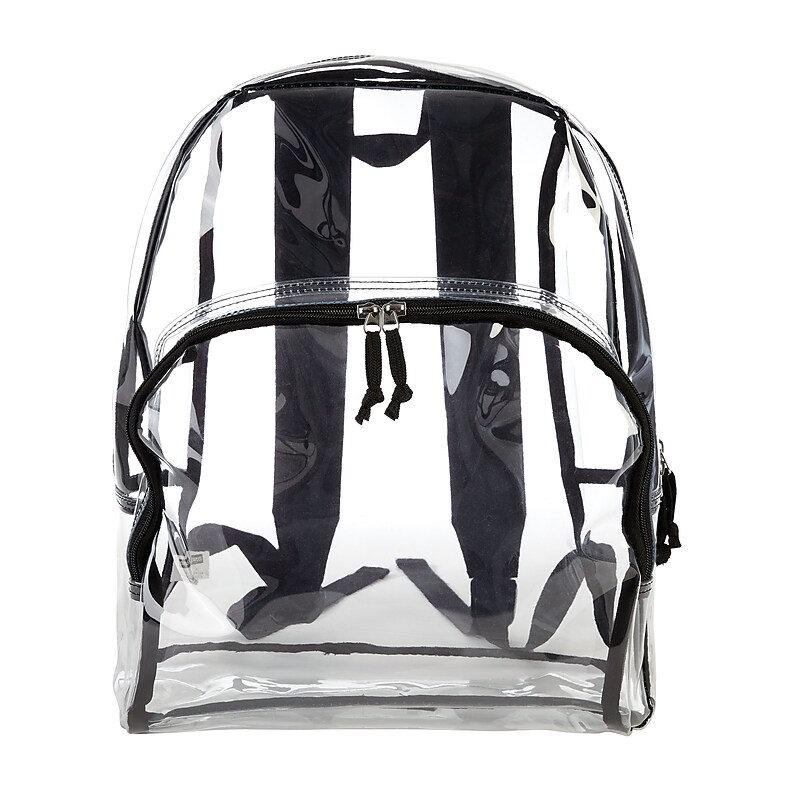 Staples Backpack, Solid, Clear (54935) image 1