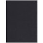 JAM Paper 30% Recycled Matte 8.5" x 11" Color Copy Paper, 32 lbs., Black Linen, 50 Sheets/Pack (11130)~#|#~s1017447_sc7
