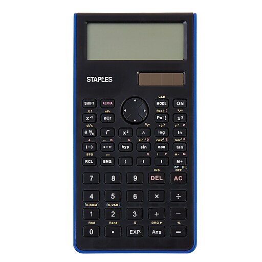 Staples® Blue Scientific Calculator, 240 Function at Staples