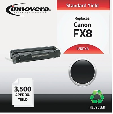 UPC 686024000082 product image for Innovera Remanufactured Black Toner, Canon FX8 | upcitemdb.com