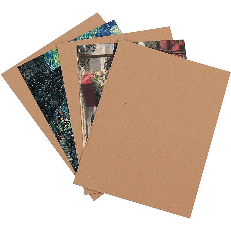 5" x 7" Staples Chipboard Pad, 1125/Case (CP57) image 1