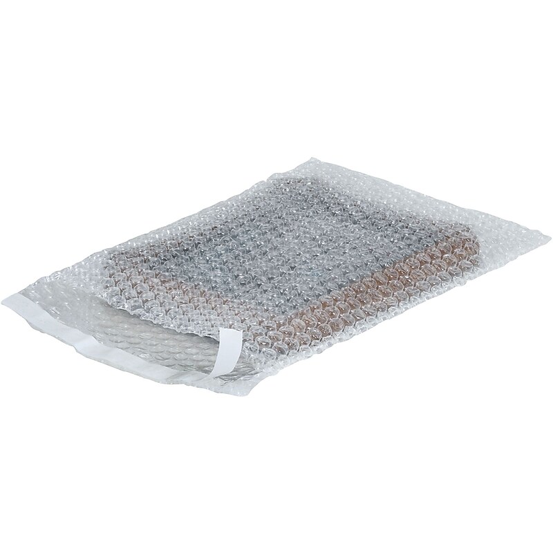 10" x 15 1/2" - Self-Seal Bubble Pouches, 250/Case image 1