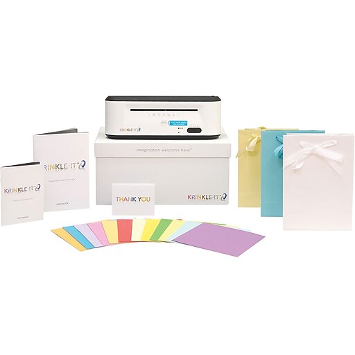 KrinkleIt Kit Create your Own Decorative Crinkle Paper at Staples