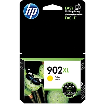 HP 902XL Yellow High Yield Ink Cartridge (T6M10AN#140), print up to 750 pages