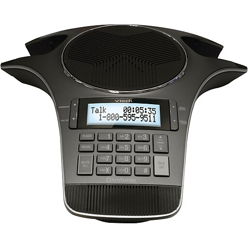 Vtech ErisStation® VCS702 Conference Phones with Wireless Mics Staples