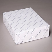 Cranes® 90 lbs. Wove Cover, 8 1/2" x 11", Fluorescent White, 125/Ream