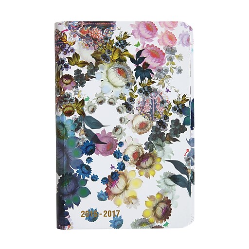 Cynthia Rowley Academic Year Planner, Cosmic White Floral at Staples