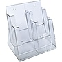 Azar Brochure Holder, 9.25" x 11.25", Vertical, Table Top, Clear, Plastic (252381)~#|#~s1023825_sc7