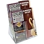Azar Brochure Holder, 9.25" x 11.25", Vertical, Table Top, Clear, Plastic (252381)~#|#~s1023826_sc7