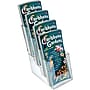 Azar Brochure Holder, 4.25" x 10", Vertical, Clear Plastic, 2/Pack (252388)~#|#~s1023832_sc7