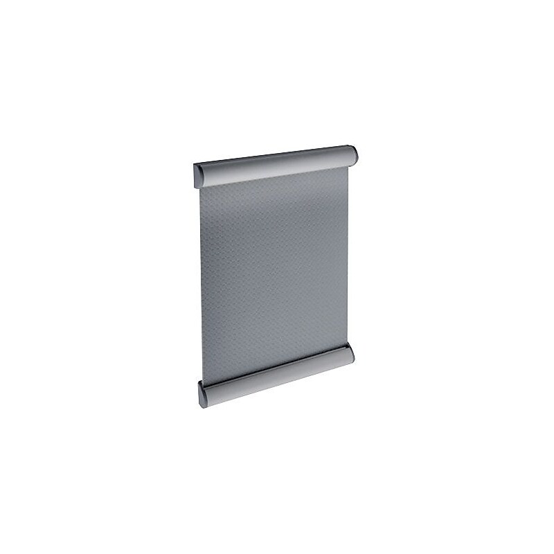 Azar Sign Holder, 4.2" x 6.39", Wall Mounted, Gray, Metal, 10/Pack (300194) image 1