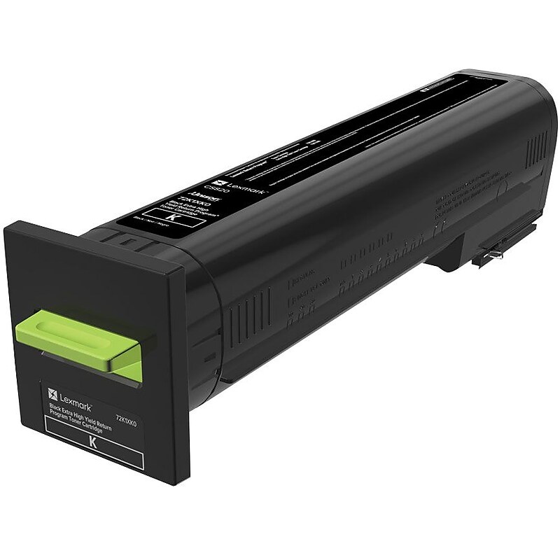 Lexmark 72 Black Extra High Yield Toner Cartridge image 1