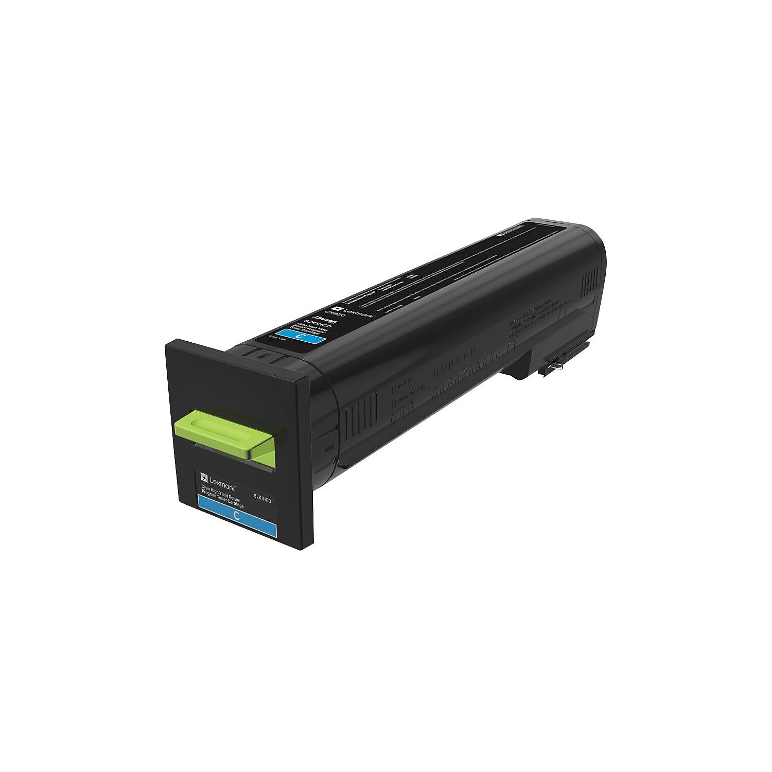 Lexmark Rtn Toner Cartridge f/CX820 7000 Page Yield CYN 82K1HC0 - 第 1/1 張圖片