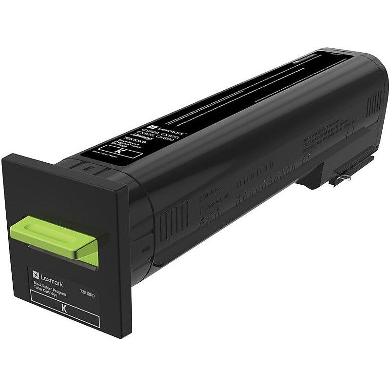 Lexmark 72 Black Standard Yield Toner Cartridge image 1