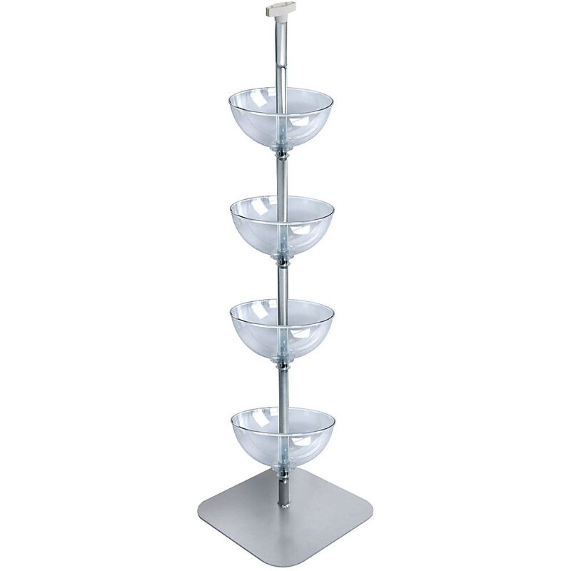 Azar Four-Tiered 12" Bowl Floor Display (751204) image 1