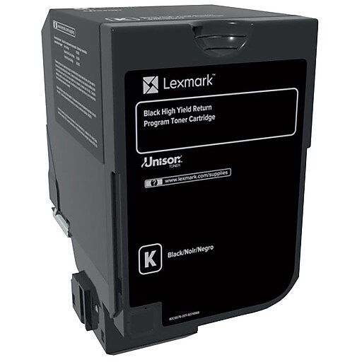 Lexmark 84 Black High Yield Toner Cartridge Staples
