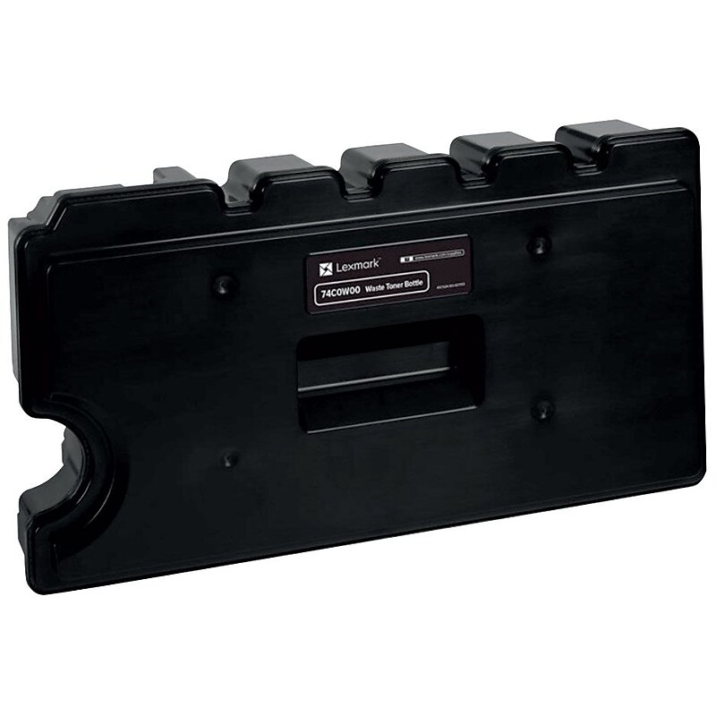 Lexmark Return Program Waste Toner Container, 90,000 Page-Yield (74C0W00) image 1