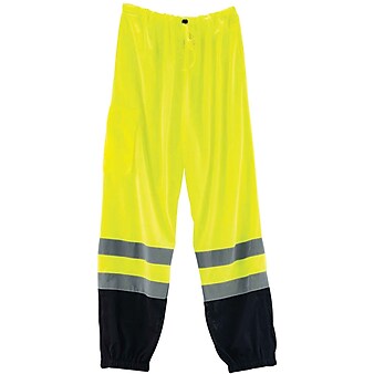 Ergodyne® GloWear 8910BK Mesh Pants, Lime, L/XL