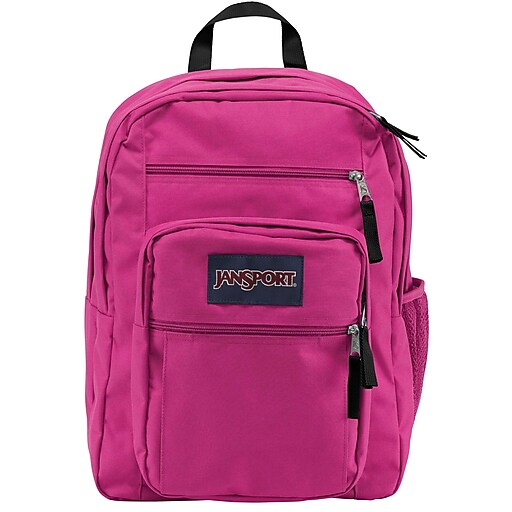 Jansport Big Student Backpack, Cyber Pink at Staples