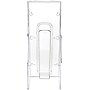 Deflecto Stand-Tall Brochure Holder, 4.5" x 11.875", Vertical, Wall Mounted, Clear Plastic (55601)~#|#~s1026431_sc7