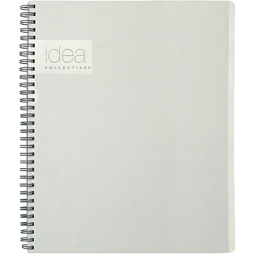 Idea Collective® Professional Notebook, 11" x 8 1/4", White (57017IC) at Staples