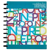 Staples® Arc System 12 Month Undated Planner, Assorted, 8-1/2" x 11" (50055)