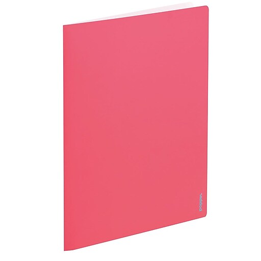 Poppin Pink + Aqua 2Pocket Poly Folder (103744) at Staples