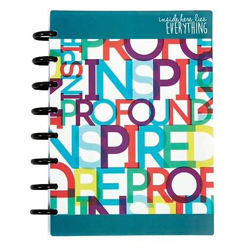 Staples® Arc System 12 Month Undated Planner, Assorted, 51/2" x 81/2