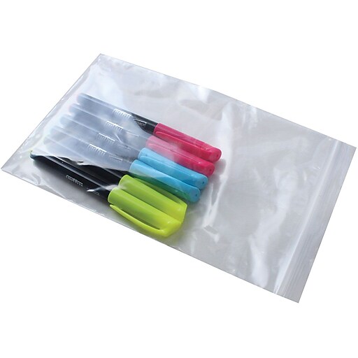Shop Staples for Staples 6" x 9" Reclosable Poly Bag, 4.0 Mil, 1000/Case