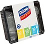 Dixie Grab'N Go Plastic Assorted Cutlery Keeper, Heavy-Weight, Clear, 180/Pack (CH0369DX7)~#|#~s1032088_sc7