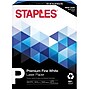 Staples 30% Recycled 8.5" x 11" Multipurpose Paper, 32 lbs., 100 Brightness, 300/Pack (358C-WH-STP)~#|#~s1032374_sc7