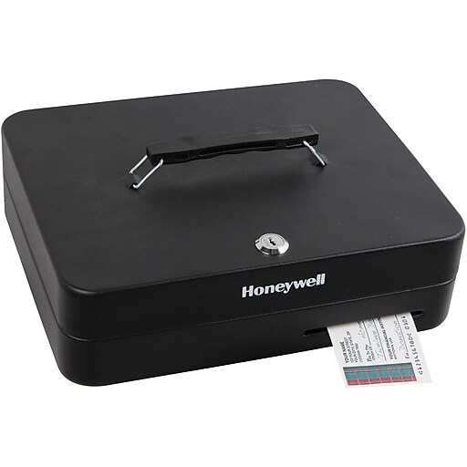 Honeywell Key Lock Deluxe Cash Box (6113) Staples