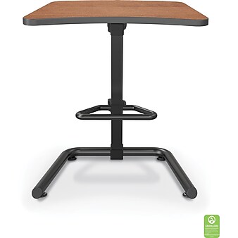 BALT Up-Rite Student 43"H Adjustable Desk, Laminate (90532-7919-BK)
