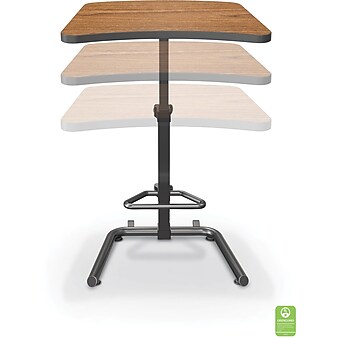 BALT Up-Rite Student 43"H Adjustable Desk, Laminate (90532-7919-BK)
