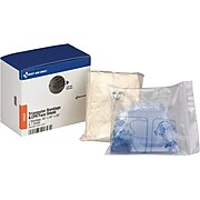 First Aid Only™ SmartCompliance Refill Triangular Bandage & CPR Face Shield, 1 Bandage & 1 Shield per Box (90643)