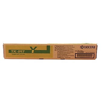 Kyocera TK-897 Yellow Standard Yield Toner Cartridge