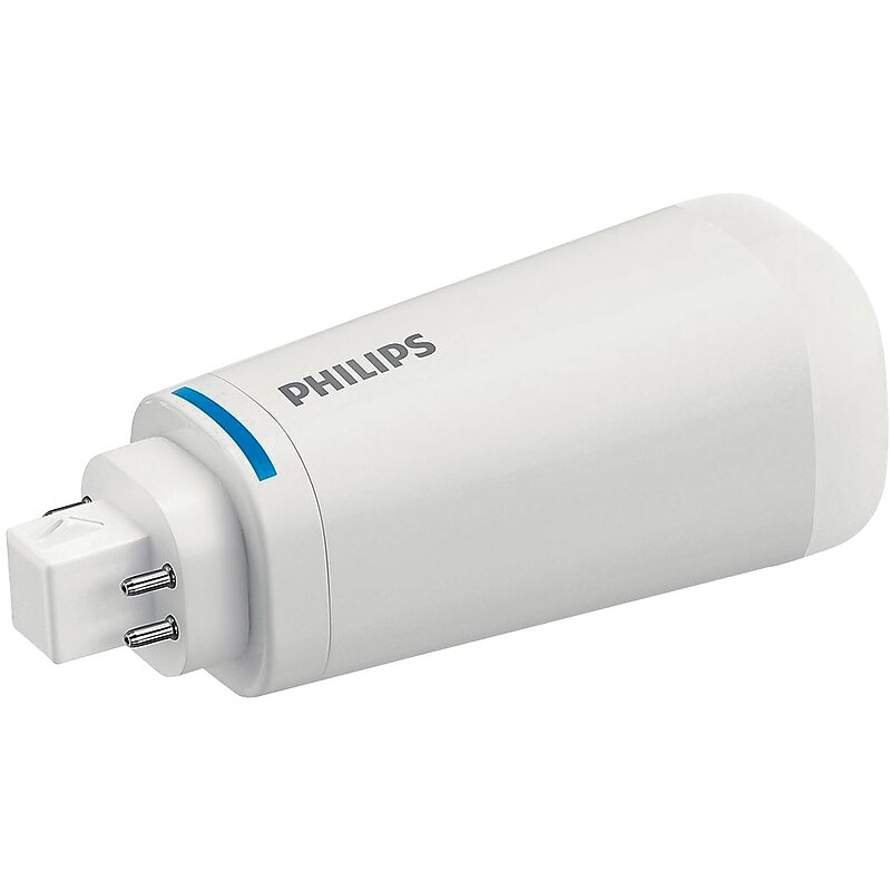 Philips LED Vertical PL-C/T Lamp, 10.5 Watts, 4-Pin, Neutral White, 10PK image 1