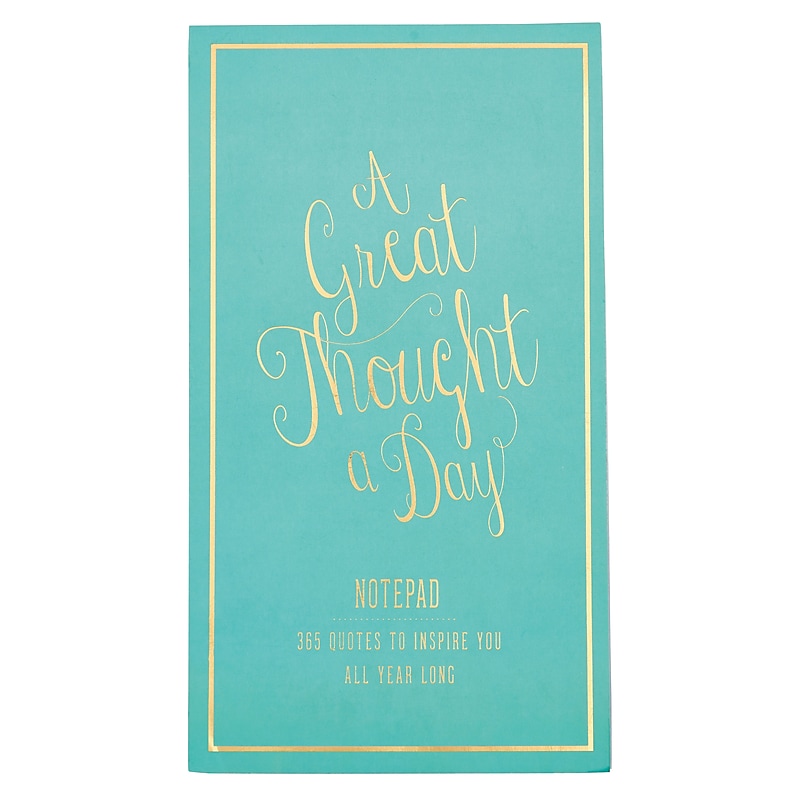 Eccolo A Great Thought A Day 365 Notepad, 6" x 8", 365 Sheets (T609A-ST) image 1