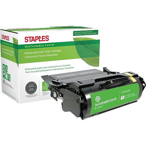 Sustainable Earth by Staples Remanufactured Black Toner Cartridge